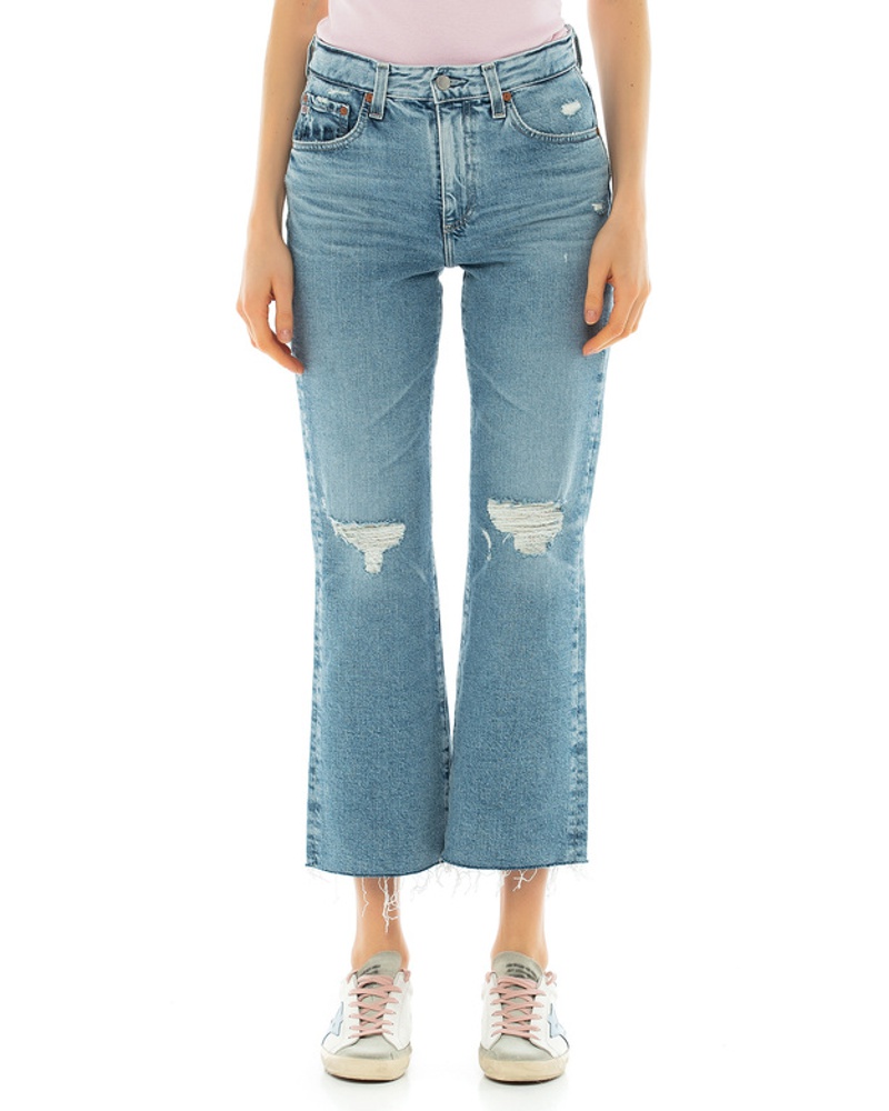 Adriano Goldschmied Damen High-Rise Pop Crop Jeans