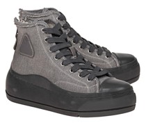 High-Top Sneaker mit Plateau-Sohle