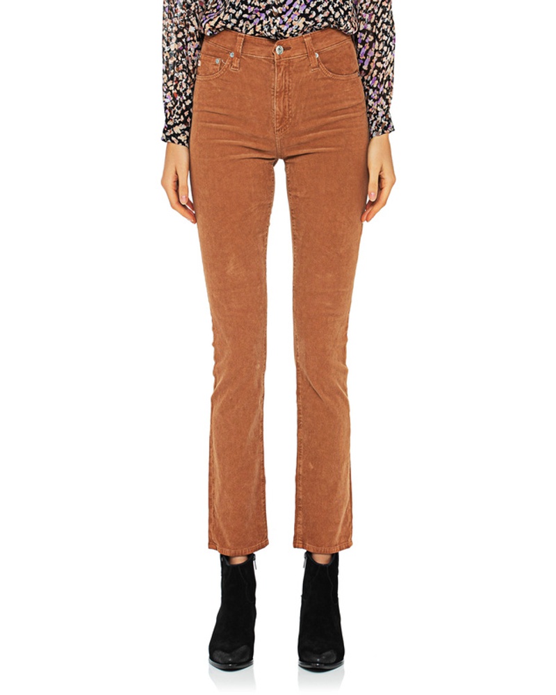 Adriano Goldschmied Damen Schmale Kord-Hose