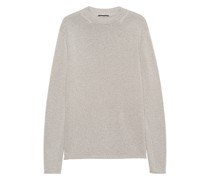 Strickpullover mit Rundhalsausschnitt