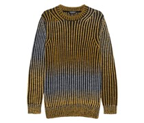 Mehrfarbiger Woll-Mix Pullover