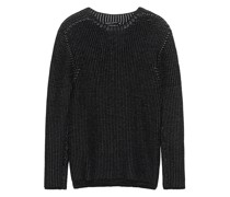 Strickpullover aus Wolle