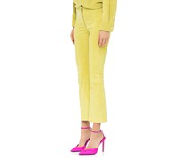 Kick-Flare Wildlederhose