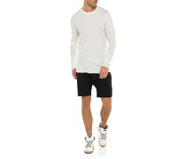 Low-Crotch Jogger-Shorts mit Reißverschluss-Taschen