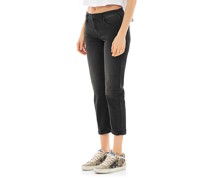 Low-Rise Boyfriend Jeans