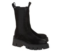 Veloursleder-Chelsea-Boots