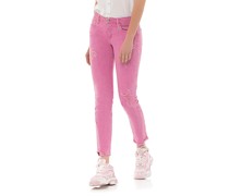 Cropped Destroyed Skinny-Jeans