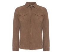 Veloursleder-Hemd