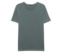 Meliertes Baumwoll-T-Shirt