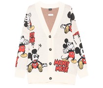 Gemusterter Oversize-Cardigan