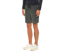 Gerippte Shorts mit Eingrifftaschen