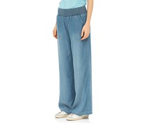 Wide-Leg Hose mit elastischem Bund