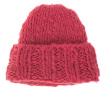 Grobstrick-Kaschmir-Beanie