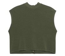 Kurzarm-Shirt mit Knopfleiste