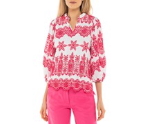 Bestickte Bluse