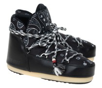 ALANUI X MOON BOOT Gemusterte Boots mit Schnürung