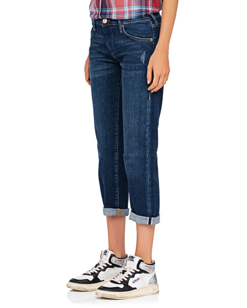True Religion Damen Boyfriend-Jeans