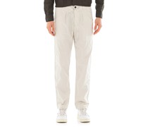 Gestreifte Baumwoll-Hose