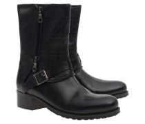 Biker-Boots aus Leder