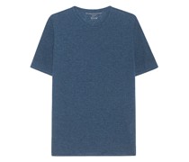 Kaschmir-Kurzarm-Feinstrick-Shirt