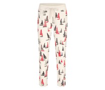 Bedruckte Slim-Fit Jogginghose