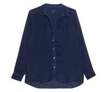 Leinen-Bluse