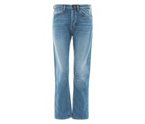 Washed-Out Straight-Leg-Jeans