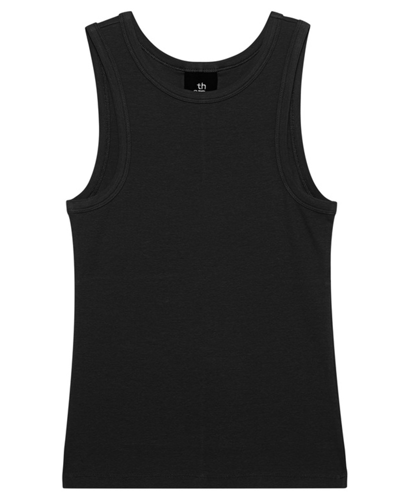 THOM KROM Damen Feinripp-Tanktop