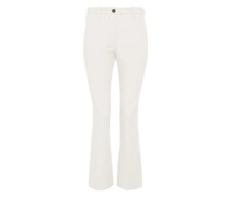 Kick-Flare Chino-Hose