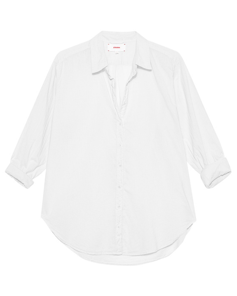 Xírena Damen Long-Fit Musselin-Bluse