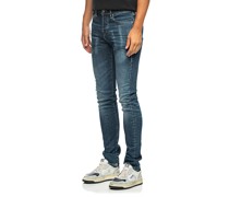 Washed-Out Slim-Fit Jeans