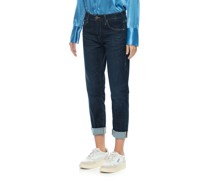 Crop Straight-Leg Jeans