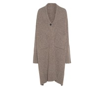 Woll-Mix Cardigan mit Schlitz