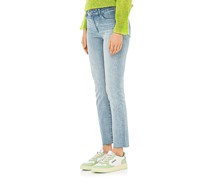 High-Rise Straight-Leg Jeans
