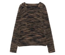 Woll-Mohair-Mix Hoodie