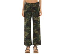 Cargo-Hose mit Camouflage-Musterung