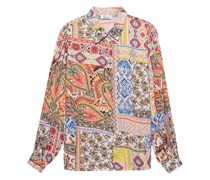 Gemusterte Bluse