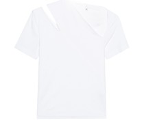 Asymmetrisches T-Shirt mit Cut-Out