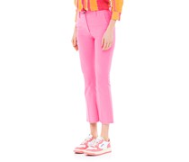 Kick-Flare Chino-Hose