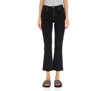 Cropped Flared-Jeans