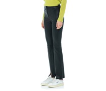 Lammleder-Hose mit Saum-Schlitz