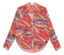 Gemusterte Bluse