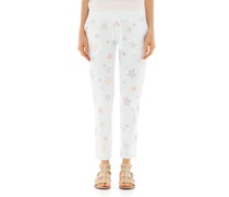 Gemusterte Slim-Fit-Sweatpants