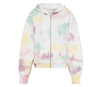 Oversize Batik-Zipper-Hoodie