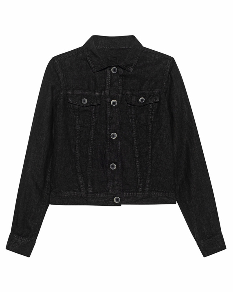 120% Lino Damen Leinen-Jacke