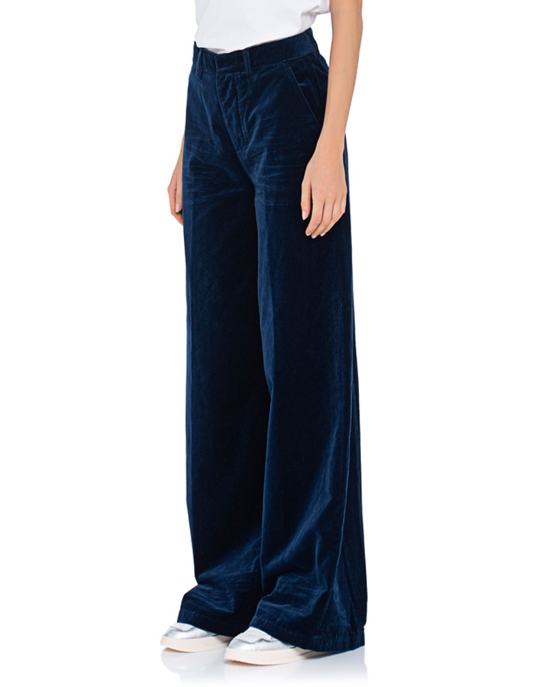Dsquared2 Damen Weite Samt-Hose