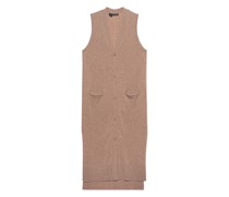 Kaschmir-Cardigan mit Eingrifftaschen