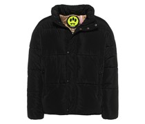 Puffer-Jacke mit Smileys-Stickerei