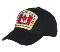 Bestickte Cap im Destroyed-Look
