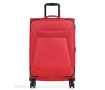 Travelite Chios 4-Rollen Trolley rot